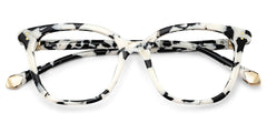 Square Cow Eyeglasses- Miles Acetate Frame Glasses