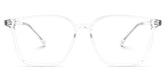 Raytina Square Clear Glasses | Zeelool Glasses