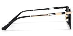 Finn Eyeglasses in Rectangle Black Frame | Zeelool