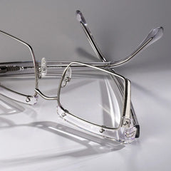 Kiana Square Clear Frame Glasses | Zeelool Optical