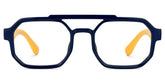 Aviator Salem Blue Color Frame Glasses | Zeelool