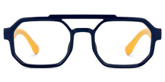 Aviator Salem Blue Color Frame Glasses | Zeelool