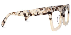 Benitez Square Two-Tone Frame and Pescription Glasses