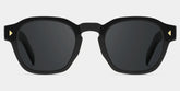 Leilani Black Frame Polarized Sunglasses with rectangle Style Online | ZEELOOL