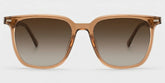 Eliza Light Brown Square Glasses Frames for Women | ZEELOOL