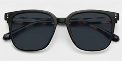 Donnalyn Black Square Natural Eyewear | ZEELOOL