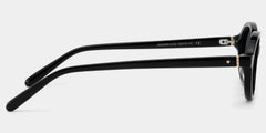 Oval Black Eyeglasses- Everly Acetate Frame Glasses