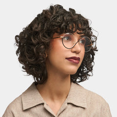 Witch Glasses - Flozif Round Black Frame Glasses | Zeelool