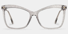 Smoke Color Eyeglasses for Isaebella Frame Glasses | Zeelool