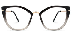 Tabrieah Cateye Gray-Black Glasses | Zeelool Glasses