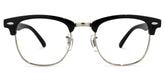 Hacker Browline Black Glasses | Zeelool Glasses