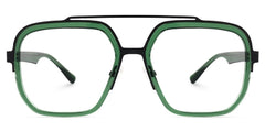 Ace Aviator Green Frame Glasses for Men | Zeelool