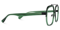 Ace Aviator Green Frame Glasses for Men | Zeelool
