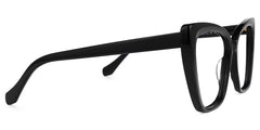 Shanell Butterfly Black Eyeglasses and Glasses Frames