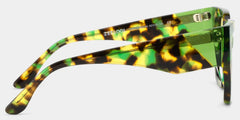 Viva Green Tortoise Frame Glasses with Square Frame Online | ZEELOOL