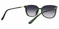 Rodz Square Dark-Green Frame Glasses | Zeelool