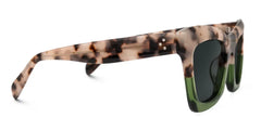 Benitez Square Two-Tone Frame & Prescription Sunglasses