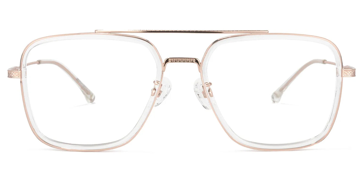 Nayeli Aviator Clear Glasses | Zeelool Glasses