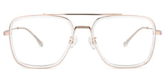 Nayeli Aviator Clear Glasses | Zeelool Glasses