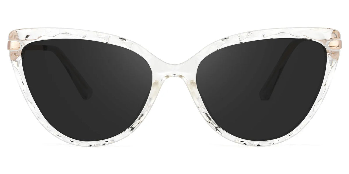 Lucas Cateye Clear Sunglasses | Zeelool Glasses