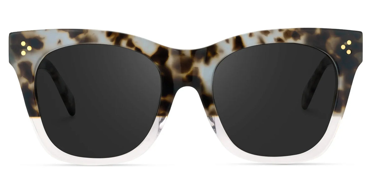 Tandy Rectangle Light-Tortoise Sunglasses | Zeelool Glasses