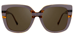 Brenda Square Mauve Sunglasses | Zeelool Glasses