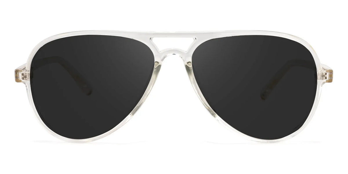 Erwin Geometric Clear Sunglasses | Zeelool Glasses