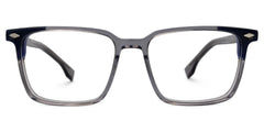 Davila Rectangle Gray Glasses | Zeelool Glasses