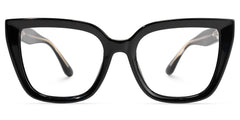Mirta Square Black Glasses | Zeelool Glasses