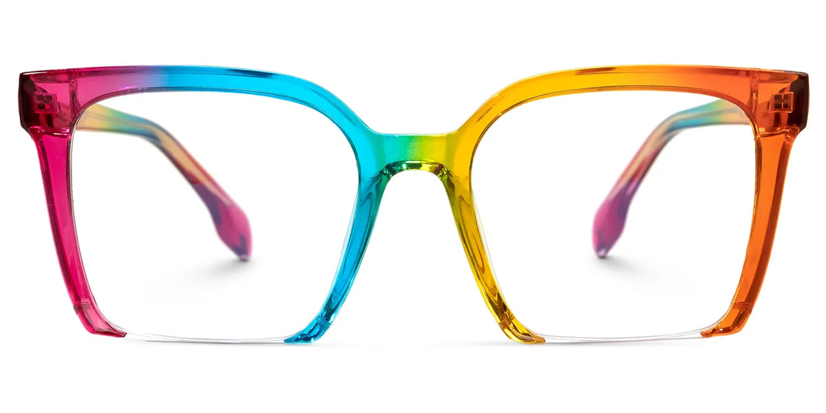 Misty Square Colorful Glasses | Zeelool Glasses