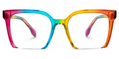 Misty Square Colorful Glasses | Zeelool Glasses