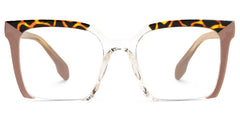 Misty Square Brown Glasses | Zeelool Glasses