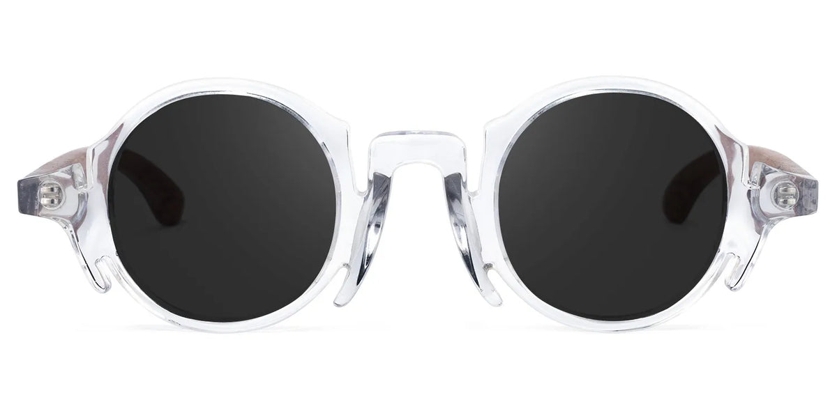 Charlie Round Clear Sunglasses | Zeelool Glasses