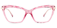 Juliet Pink Cat-eye Frame Glasses for Women | Zeelool