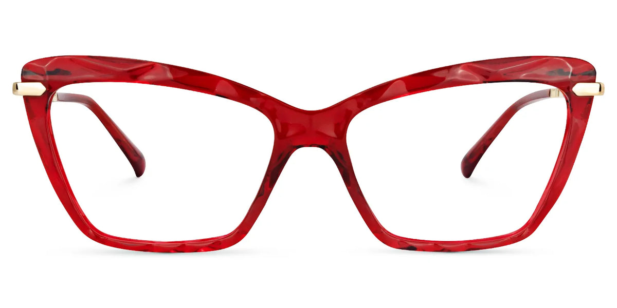 Juliet Cateye Red Eyeglasses and Glasses Frames