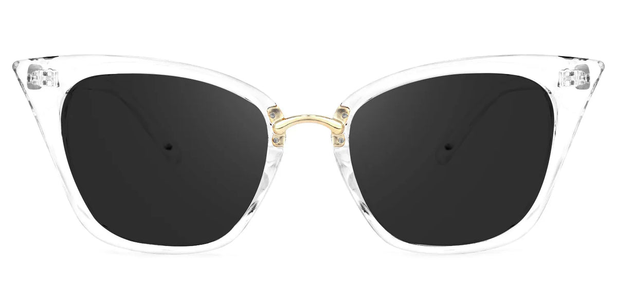 Chandrikar Cat Eye Clear Sunglasses | Zeelool Glasses
