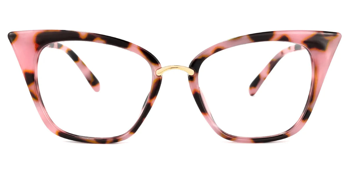 Chandrikar Cat Eye Pink-Floral Frame Glasses | Zeelool