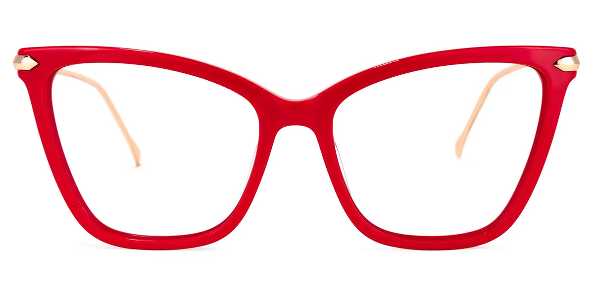 Cat Eye Red Glasses | Zeelool Glasses