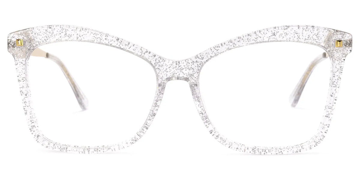 Isaebella Butterfly White Frame Glasses | Zeelool Optical