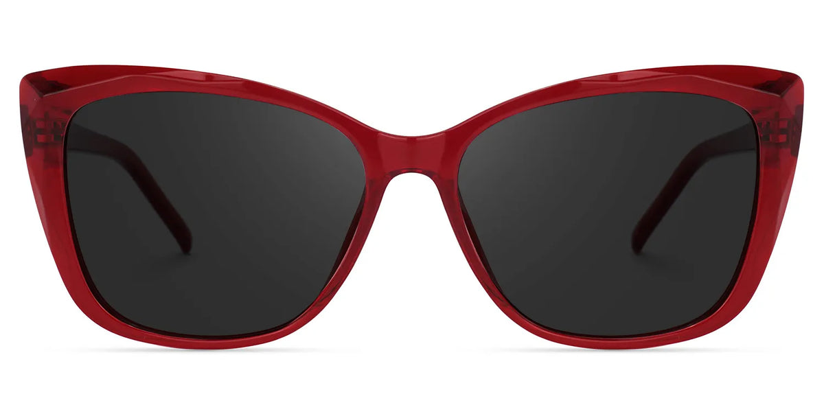Farris Cat eye Red Sunglasses | Zeelool Glasses