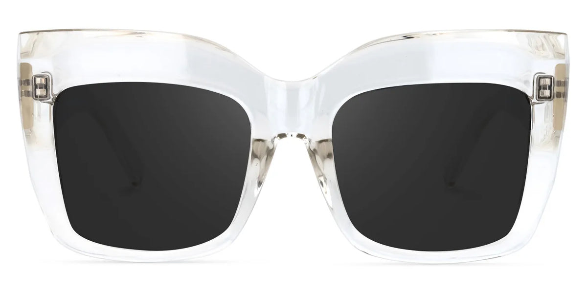Alberta Cat Eye Clear Sunglasses | Zeelool Glasses