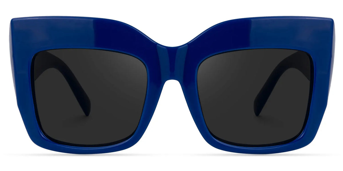 Alberta Rectangle Sunglasses with Tortoise Frames