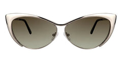 Ellen Cateye Silver Sunglasses | Zeelool Glasses