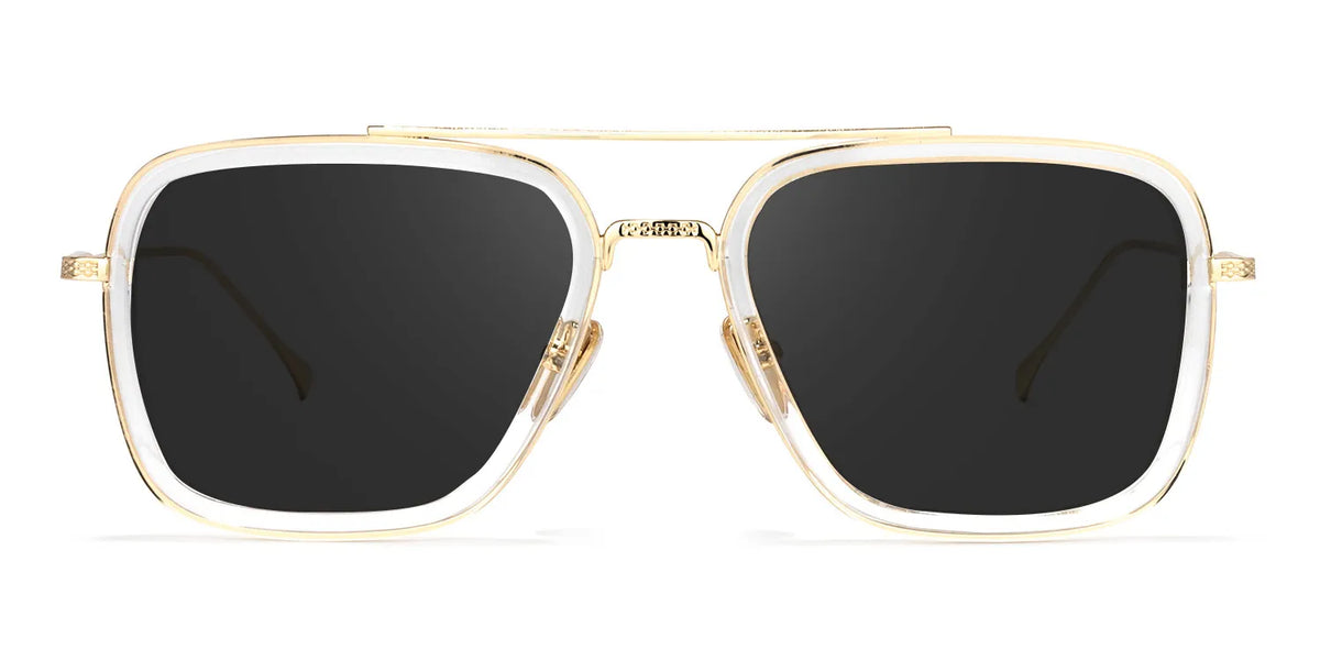 Gifford Aviator Clear Sunglasses | Zeelool Glasses