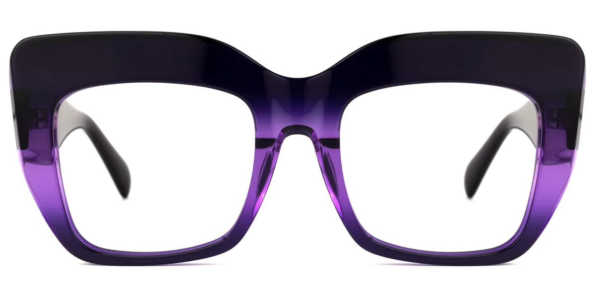 Charmaine Cat Eye Dark-Purple Glasses for Women