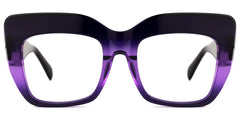 Charmaine Cat Eye Dark-Purple Glasses for Women