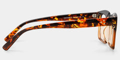 Grover Rectangle Tortoise Eyeglasses and Glasses Frames