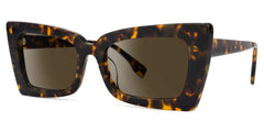 Newell Rectangle Tortoise Sunglasses | Trendy & Classic Style