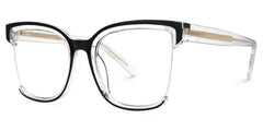 Cadogan Square Black Eyeglasses and Glasses Frame