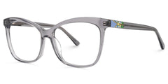 Alfred Butterfly Gray Frame Glasses | Zeelool Optical
